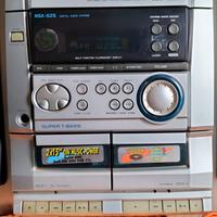 AIWA impianto stereo radio, 3 CD 2 cassette euro20