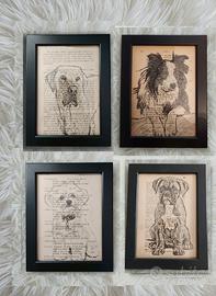 Quadro da personalizzare cane gatto