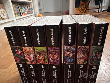 Jojo manga complete(Phantom Blood+Battle Tendency)