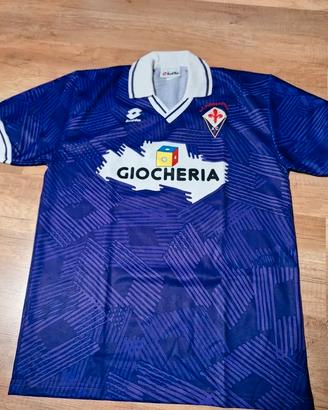 Maglia Fiorentina Lotto Giocheria 1991/92 Origin.