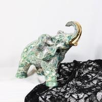 Elefante decorativo in Ceramica Vintage 80's
