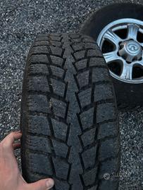 4 cerchi pajero in lega e gomme 235/70 R16