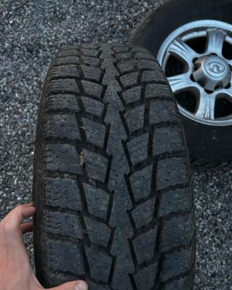 4 cerchi pajero in lega e gomme 235/70 R16
