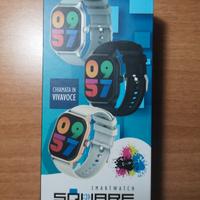 Smartwatch Square 2,01" con chiamate Bluetooth