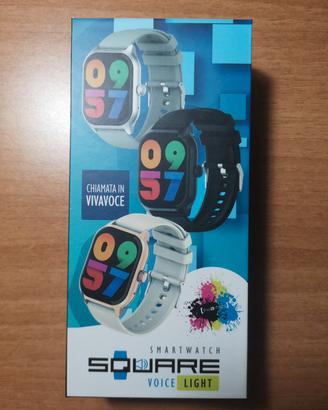 Smartwatch Square 2,01" con chiamate Bluetooth