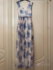 Vestito lungo floreale