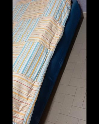 Letto singolo con  cassettone