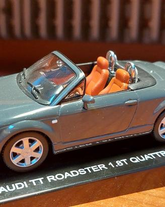 Modello Audi TT della IXO 1:43 stradale