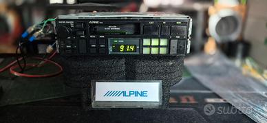 Autoradio Vintage Anni '80 Alpine 7243L