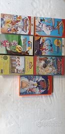 Videocassette  VHS cartoni animati x bambini
