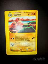 Carta Pokemon Dugtrio old skyridge