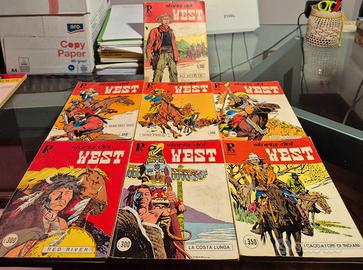 Fumetti La Storia del West collana rodeo 7 numeri
