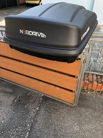 Box porta pacchi nordrive 330 litri