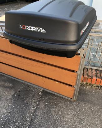 Box porta pacchi nordrive 330 litri