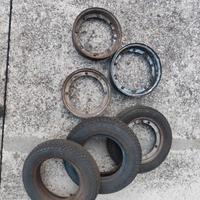 Cerchi e pneumatici.