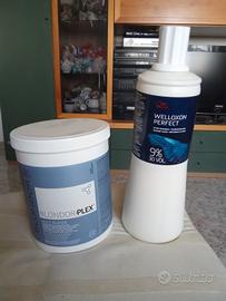 Wellaplex Blondorplex 800 mg + Crema Ossigenante 