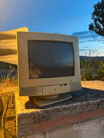 Monitor Pc Vintage Apple Multiple scan 14 Display