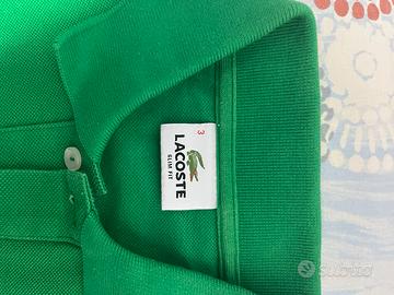Polo Lacoste slim fit verde - Come Nuova
