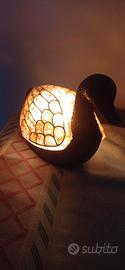 Lampada anatra stile Tiffany vintage