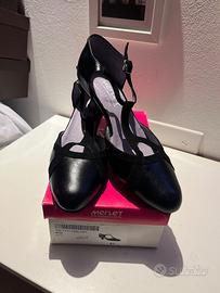 Scarpe da Ballo Merlet Betty Liscio Sala Tango