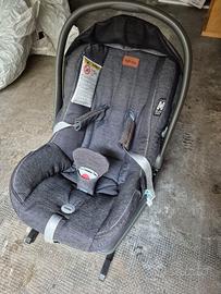 Ovetto Inglesina + base Isofix + parapioggia