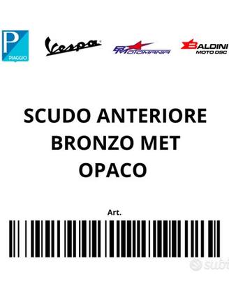 1B001334300MN - SCUDO ANTERIORE