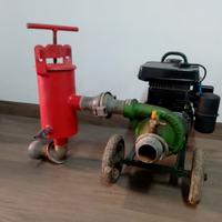 pompa irrigazione Lombardini 7 cv + filtro