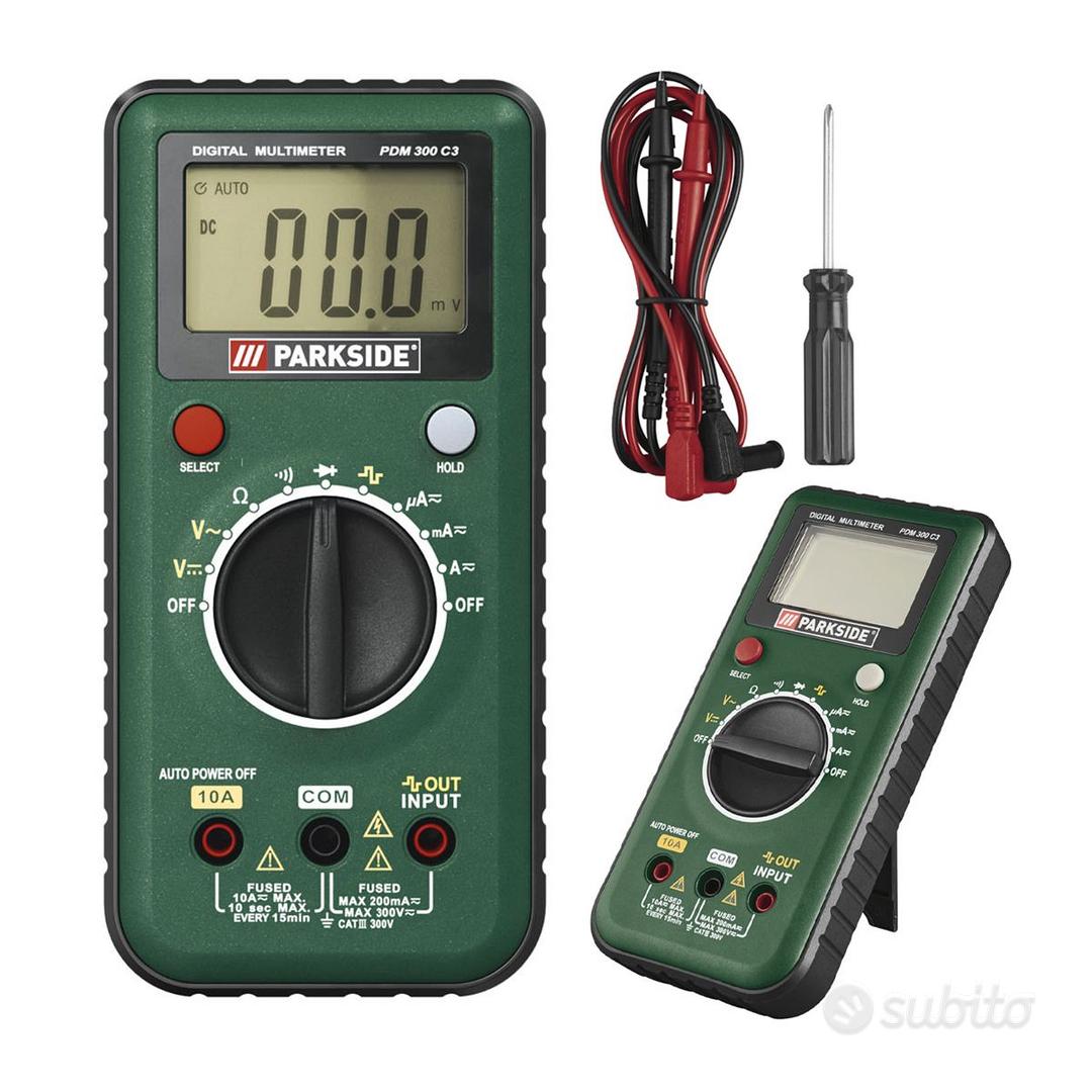 Parkside Multimetro digitale PDM 300 C3 Giardino e Fai da te In