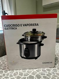 Cuociriso e vaporiera elettrica