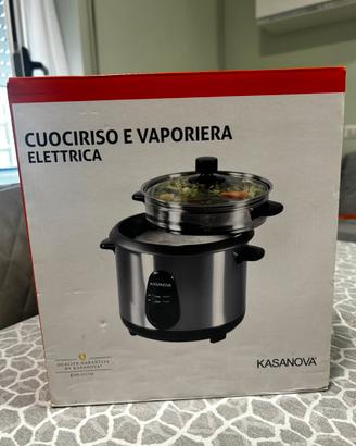 Cuociriso e vaporiera elettrica
