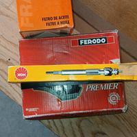 pastigli freni terrano piu filto olio e candeletta