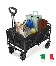 Carrello Da Giardino Salvaspazio Pieghevole Spiagg