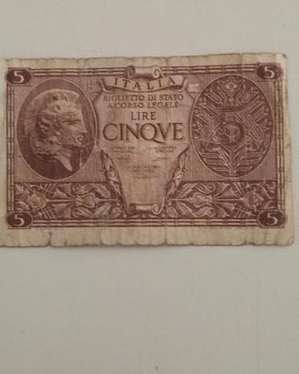 Cinque lire 1944