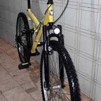 Bici Super Trinity.
Doppio Ammortizzatore 