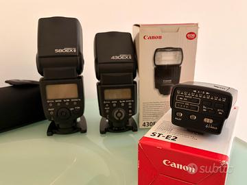 Kit flash+trasmettitore CANON