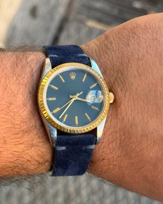 🔵 Rolex Date Ref. 15223 Blu Cassa No Fori 🔵