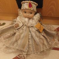 bambola vintage in porcellana 