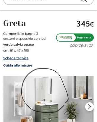 NUOVO MAI USATO! SPECCHIO BAGNO 81X70 cm con lamp 