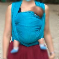 Fascia lunga taglia 6 DIDYMOS PRIMA EMERALD