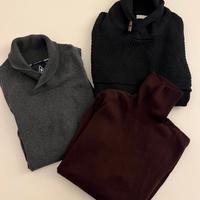 Tris Maglioni Uomo taglia M - Zara/Gaastra/Celio