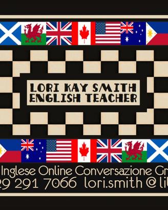 Insegnante Madrelingua Inglese Americana Online
