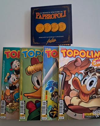 TOPOLINO -  Serie MONETE di PAPEROPOLI -Completo