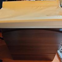 mobile con fasciatoio +bagnetto