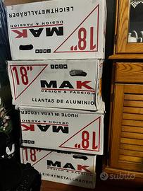 Set Cerchi in Lega Munchen Matt Black