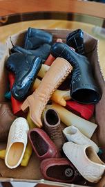 Barbie Big Jim altre bambole scarpe
