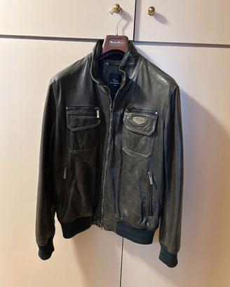 Giubbino Bomber in pelle Harmont & Blaine
