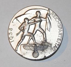 Spilla originale tedesca raduno Norimberga 3Reich