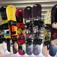 SNOWBOARD E SCARPONI USATI EX NOLEGGIO