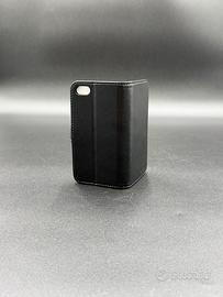 Cover custodia a libro portafoglio Iphone 4