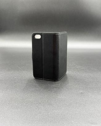 Cover custodia a libro portafoglio Iphone 4